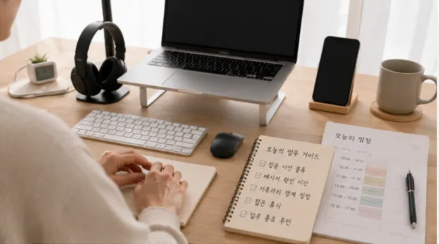 재택근무 집중이 안 될 때 업무 공간부터 바꿔야 하는 이유