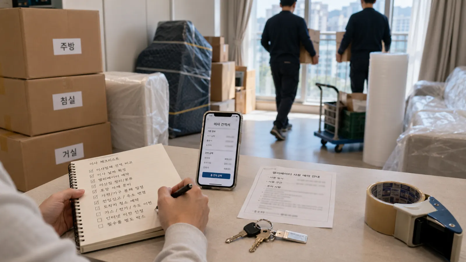 Hiring a Moving Company in Korea: What Foreign Residents Should Check Before Moving Day