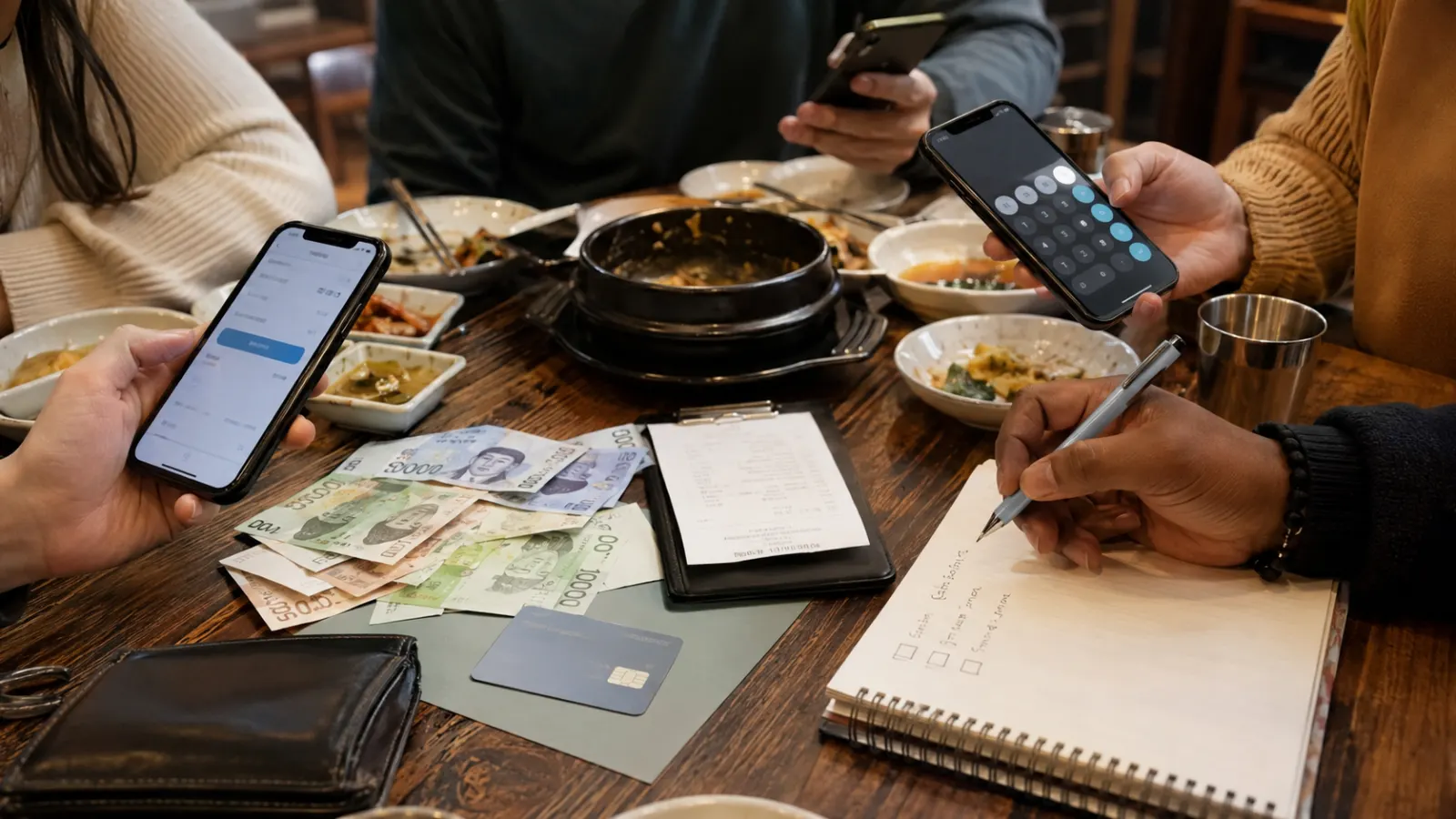 Splitting Bills in Korea: How Group Payments, Bank Transfers, and Dutch Pay Work