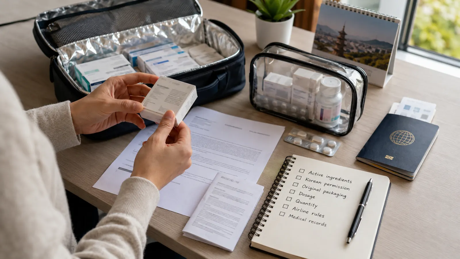 Bringing Prescription Medication to Korea: What Travelers Should Check Before Flying
