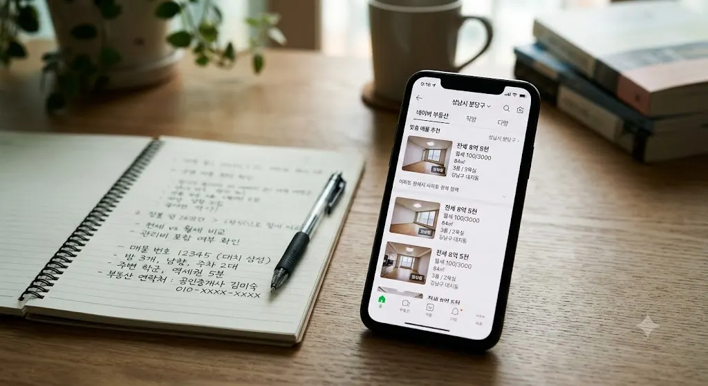 How Korean Real Estate Apps Actually Work for Apartment Hunting