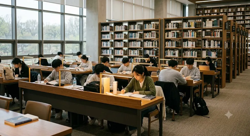 How Korean Public Libraries and Study Spaces Actually Work