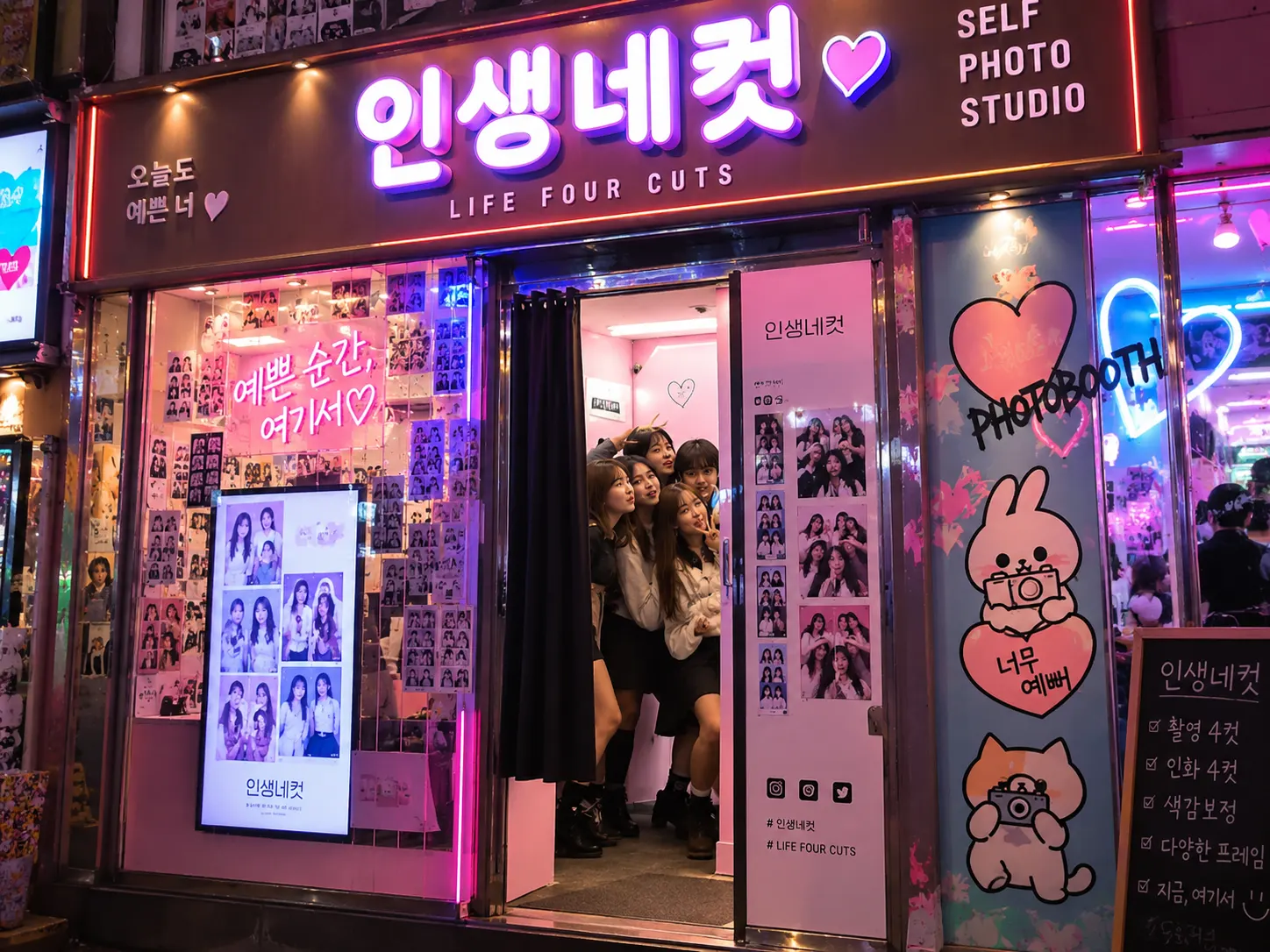How Korean Photo Booths and Instant Photo Culture Actually Work