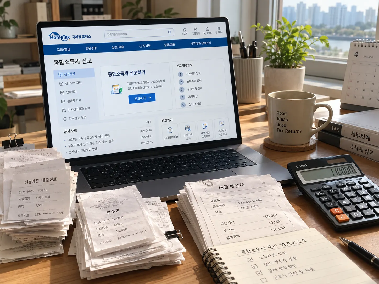 How Korean Digital Tax Filing (Hometax) Works for Freelancers